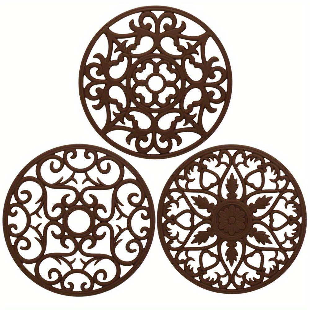 Silicone Heat Resistant Trivets for Kitchen