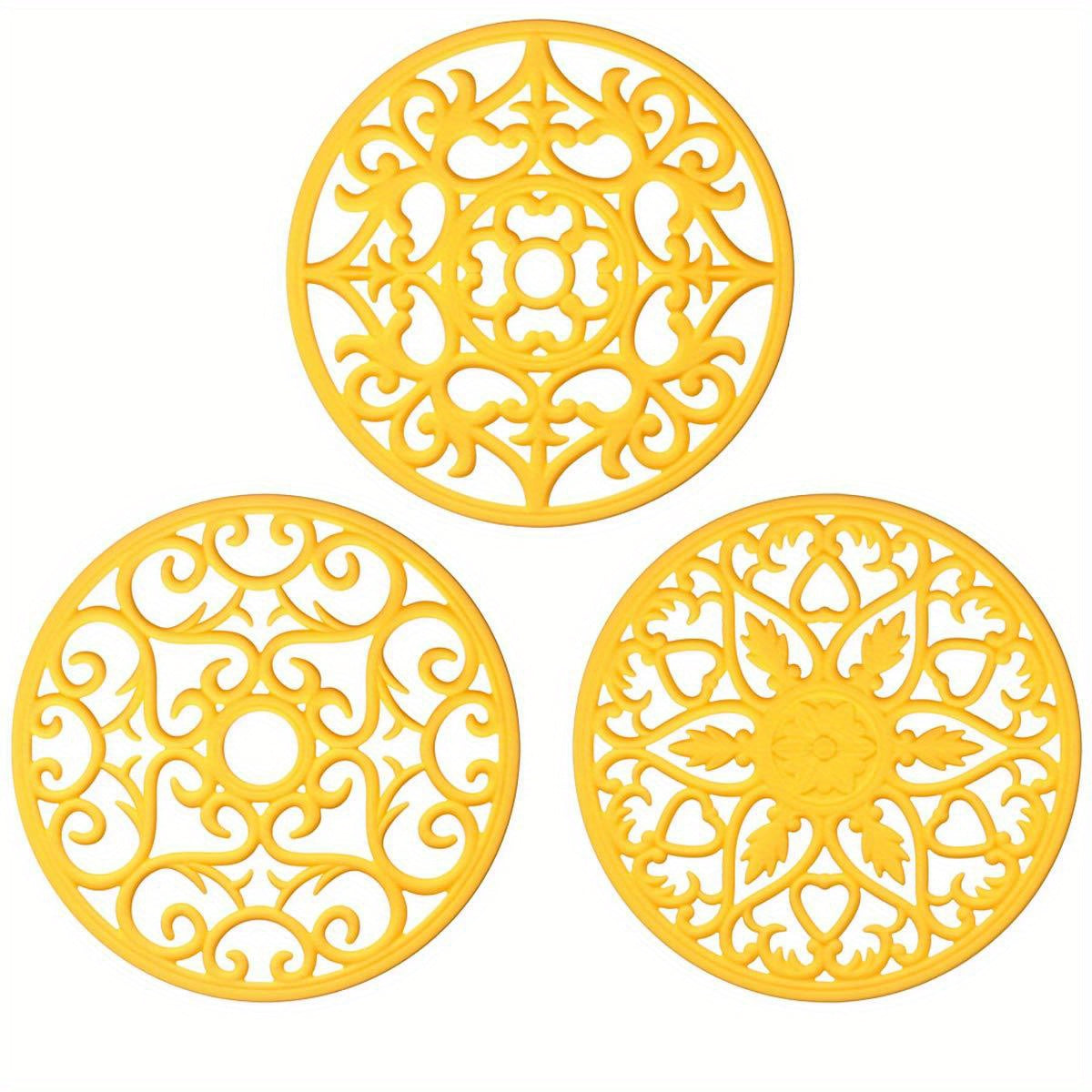 Silicone Heat Resistant Trivets for Kitchen