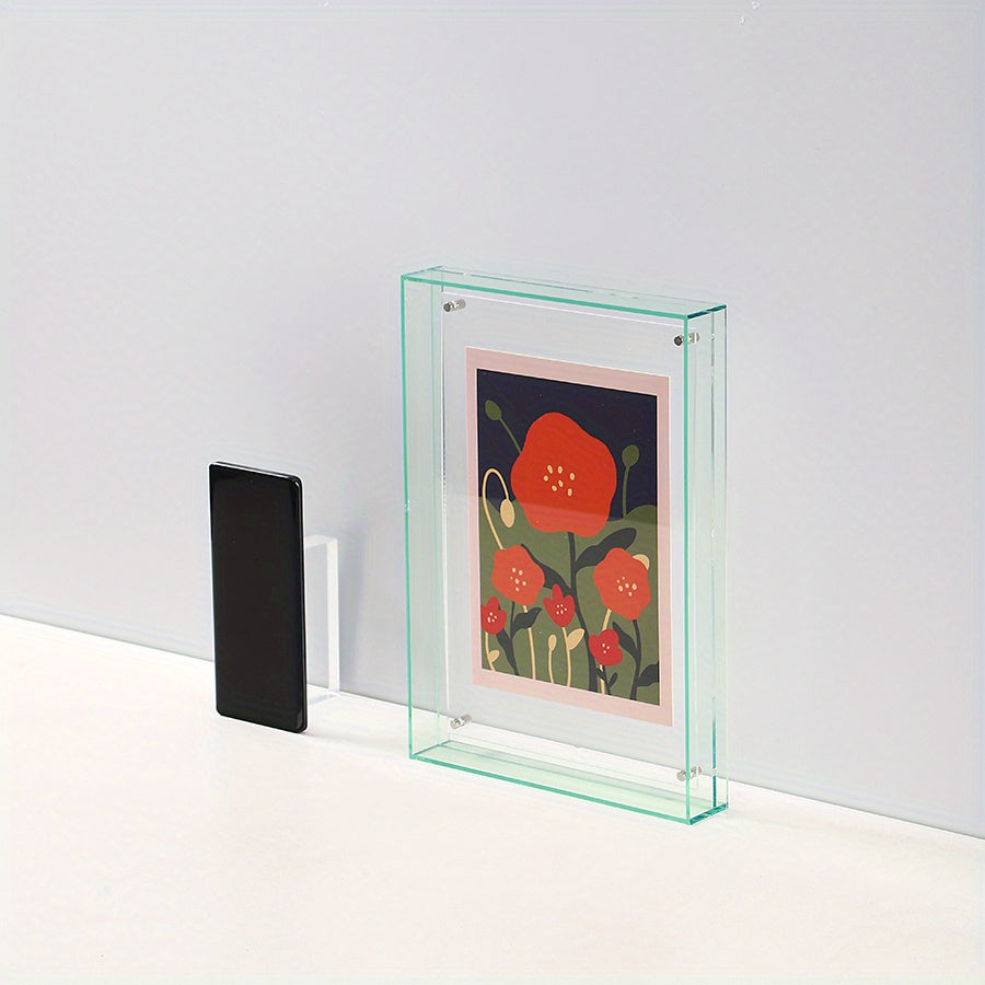 Wall Art Acrylic Display Frame for Desk Use