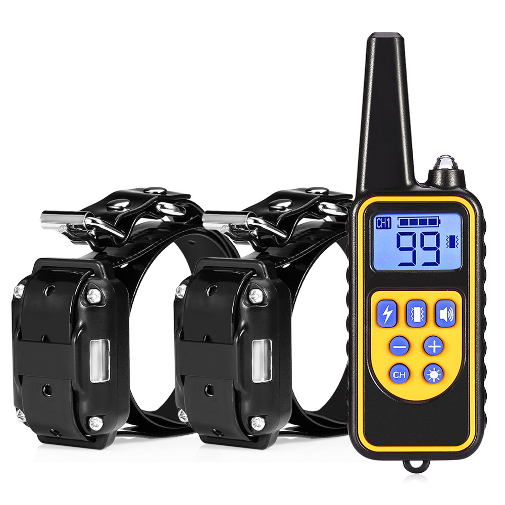 Dog training collar waterproof remote control