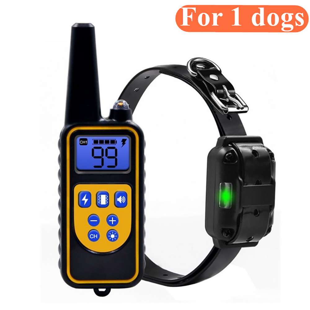 Dog training collar waterproof remote control