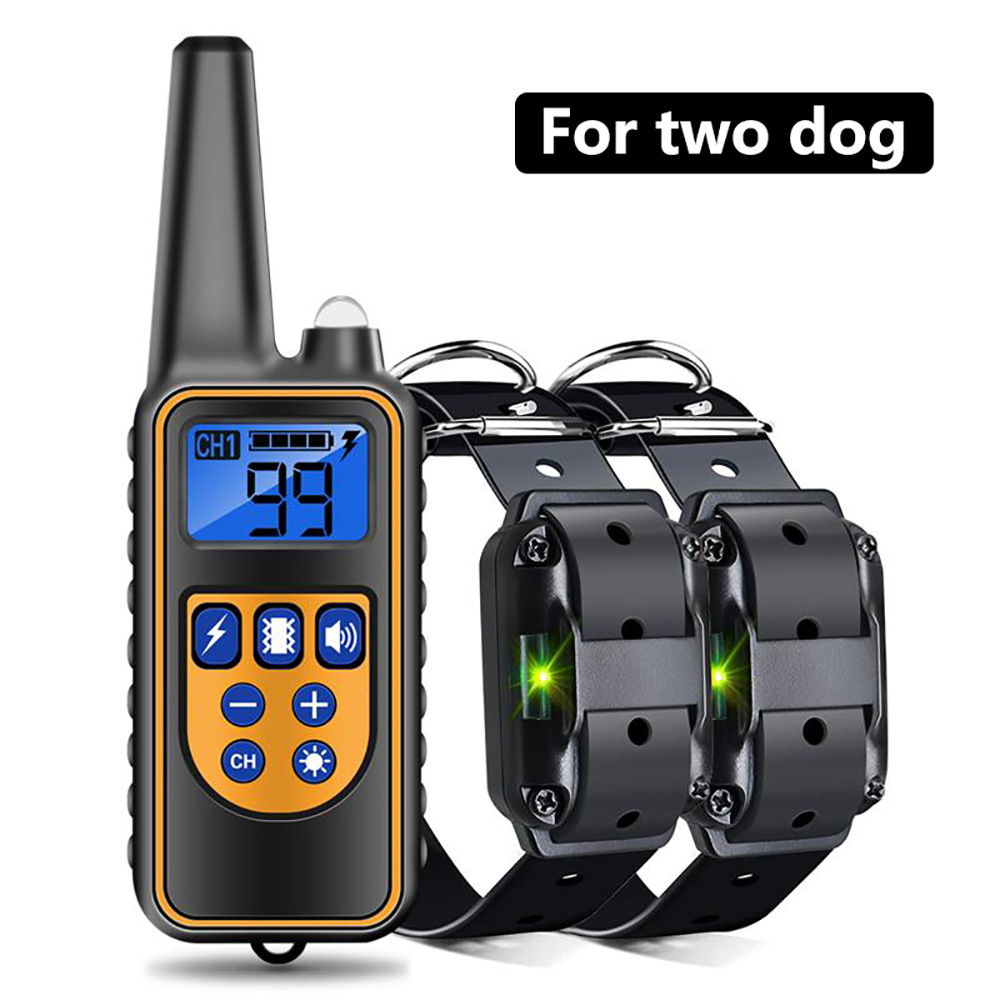 Dog training collar waterproof remote control