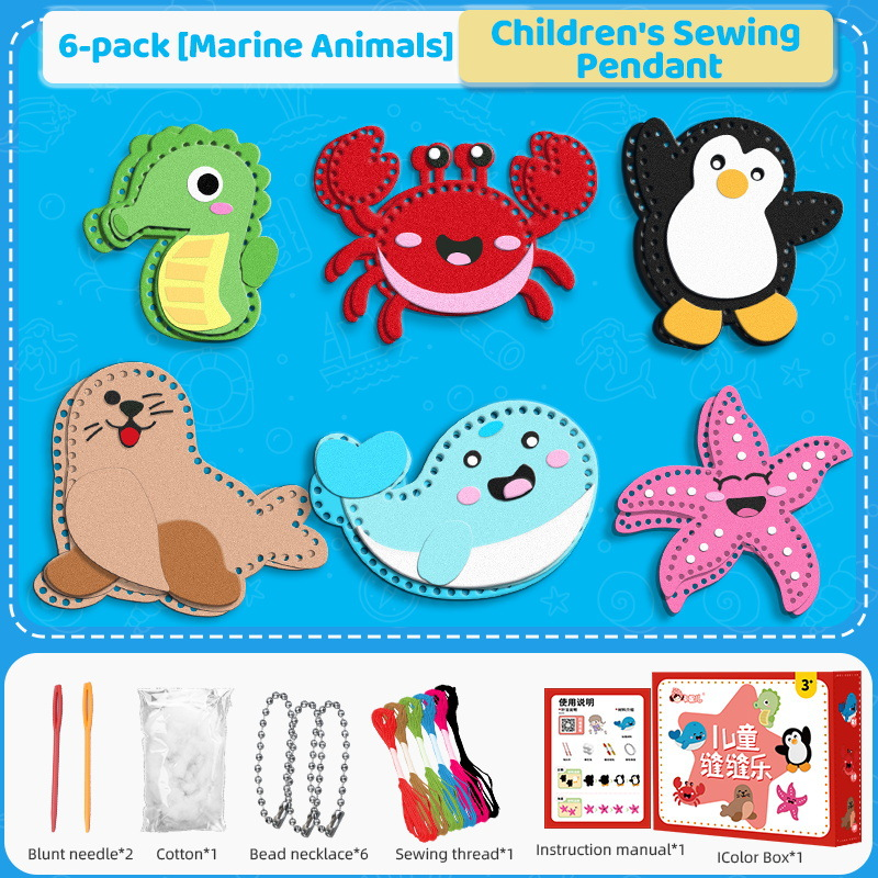 Sewing Kit Kids Felt Craft Toy Set