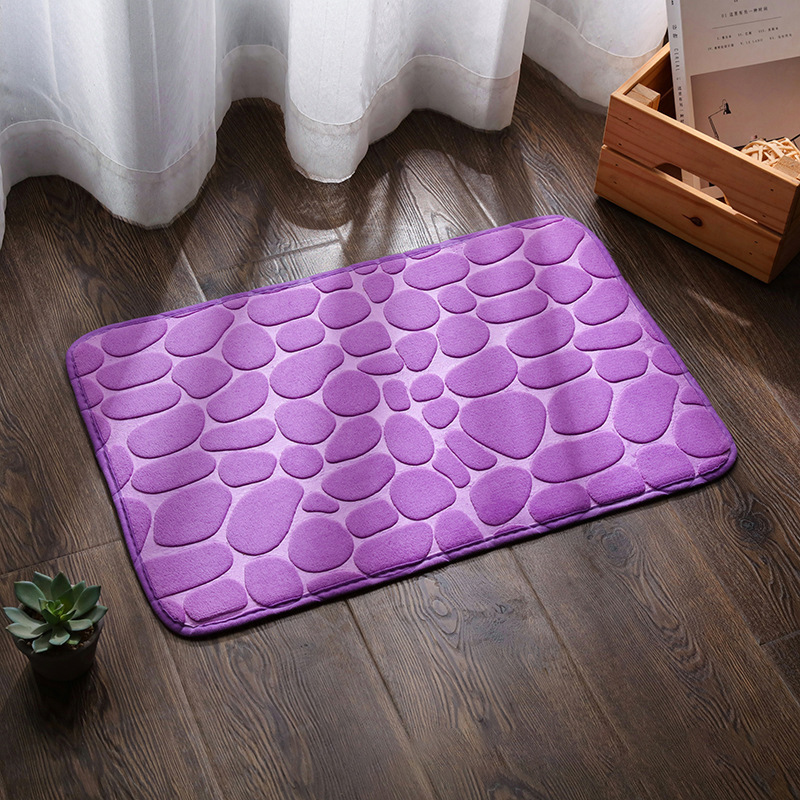 Bath Mat Soft Non-Slip Quick Dry Bathroom Rug