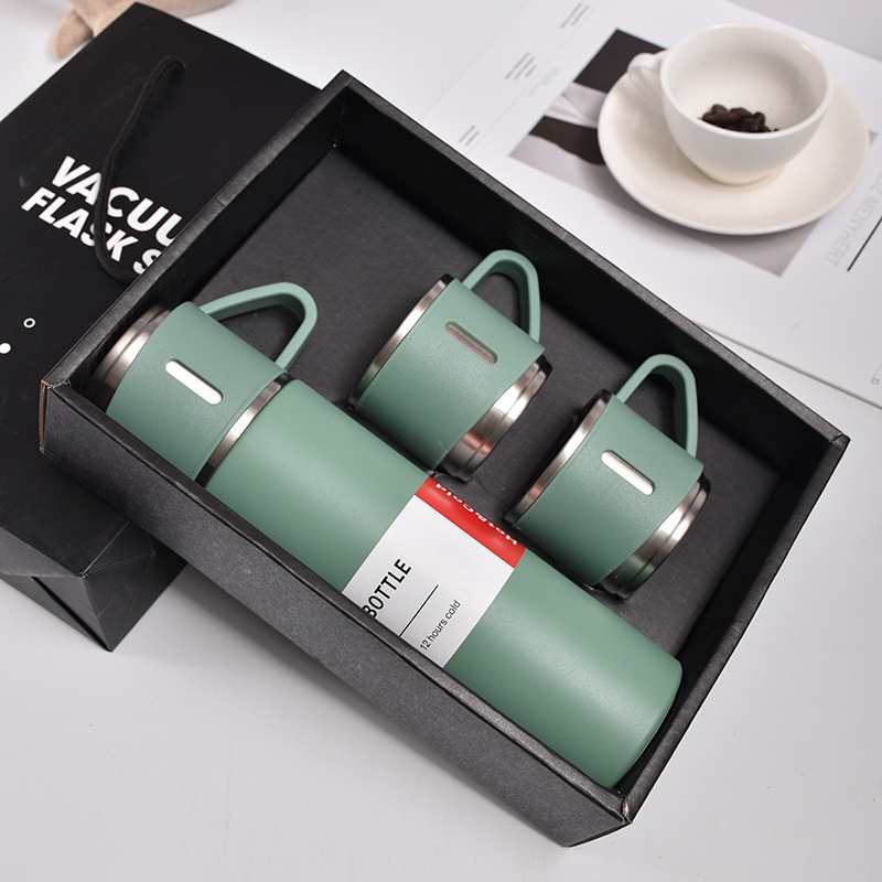Stainless Steel Thermos Flask Hunting Gear Set