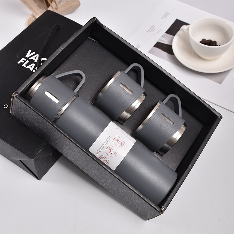 Stainless Steel Thermos Flask Hunting Gear Set