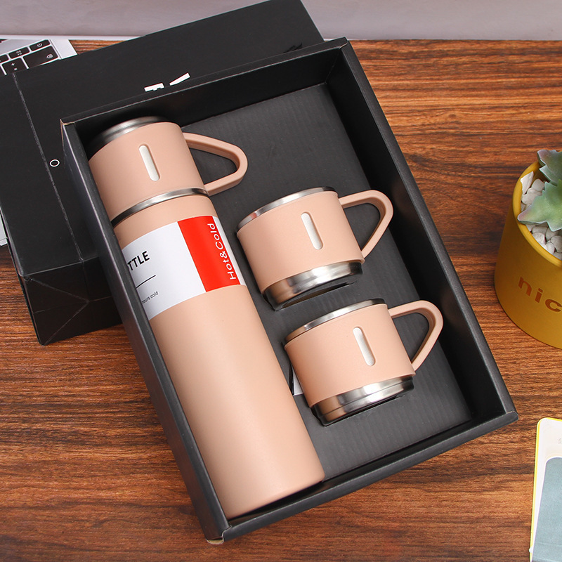 Stainless Steel Thermos Flask Hunting Gear Set