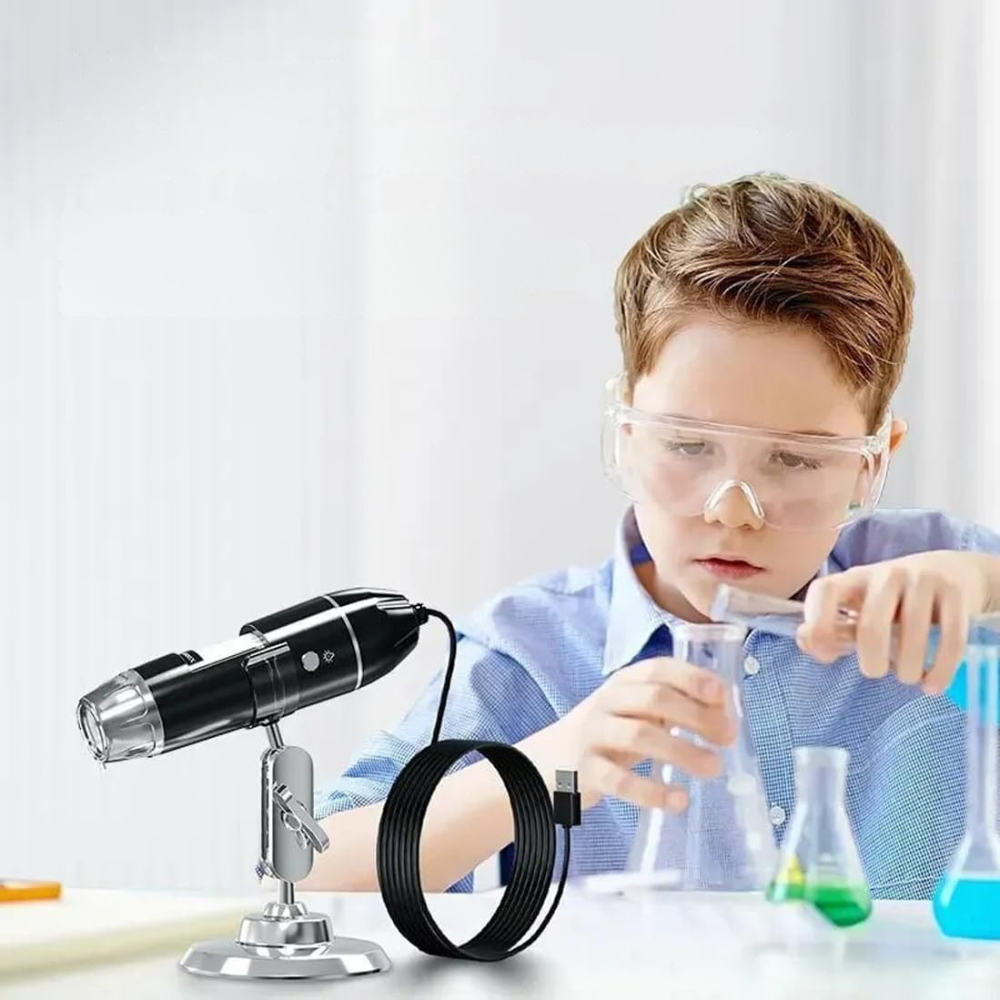 USB Digital Microscope with Adjustable Stand