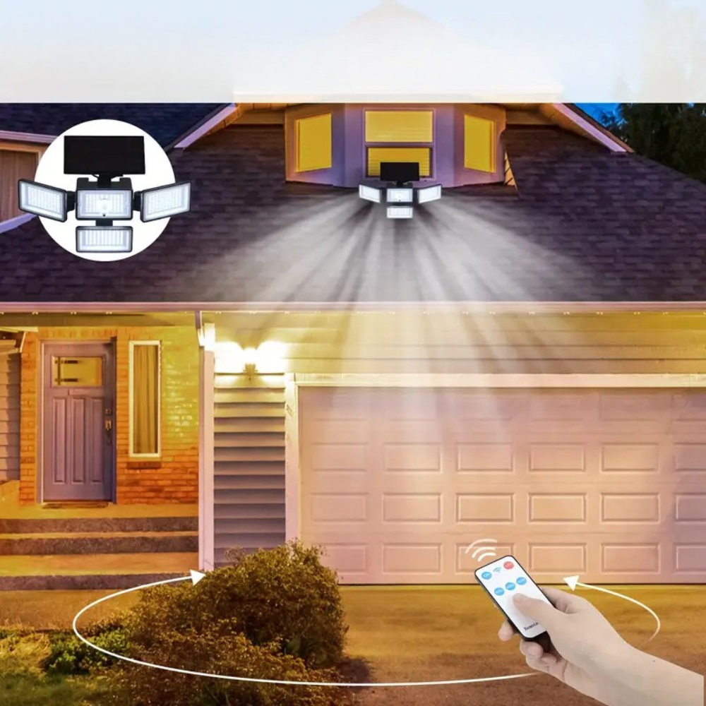 Outdoor Solar Motion Sensor Floodlight