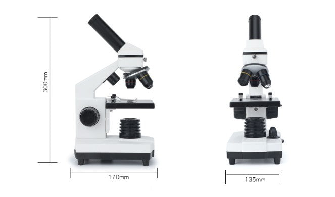 Microscope Kit with Slides and Phone Adapter