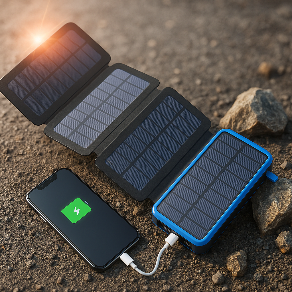 Solar Power Bank USB Charger Hunting Gear