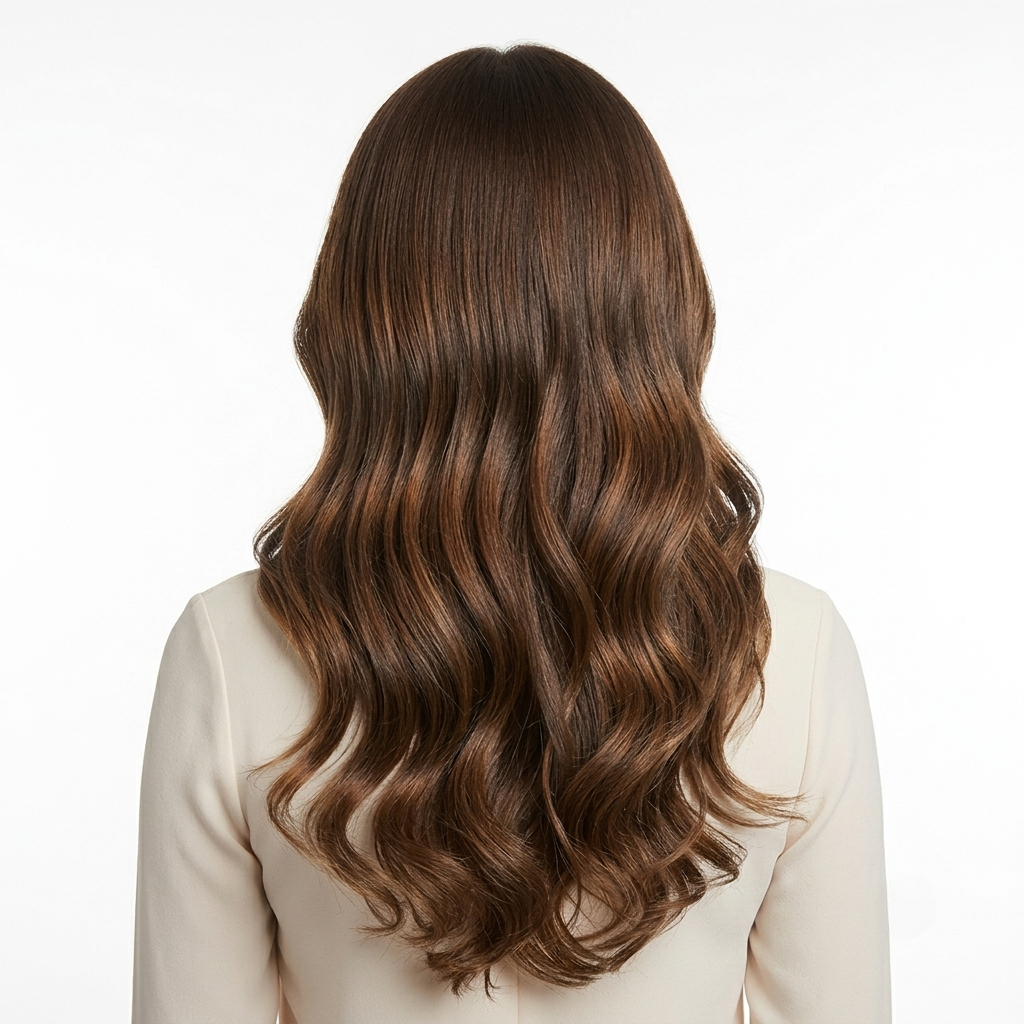 Hair Extensions Wavy Clip In Volume Styling Set Human Hair