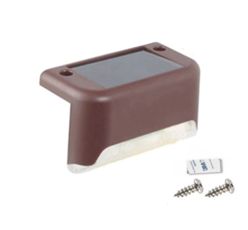 屋外用ソーラー柵ライト LED壁掛け式