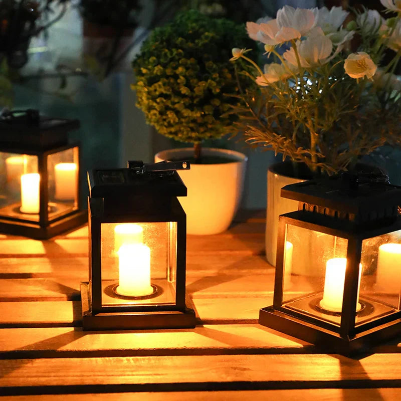 SolarGlow Lantern | Waterproof LED Solar Light for Garden