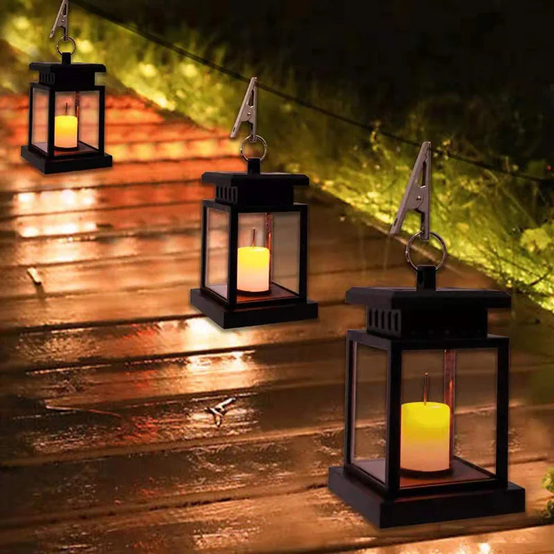 SolarGlow Lantern | Waterproof LED Solar Light for Garden
