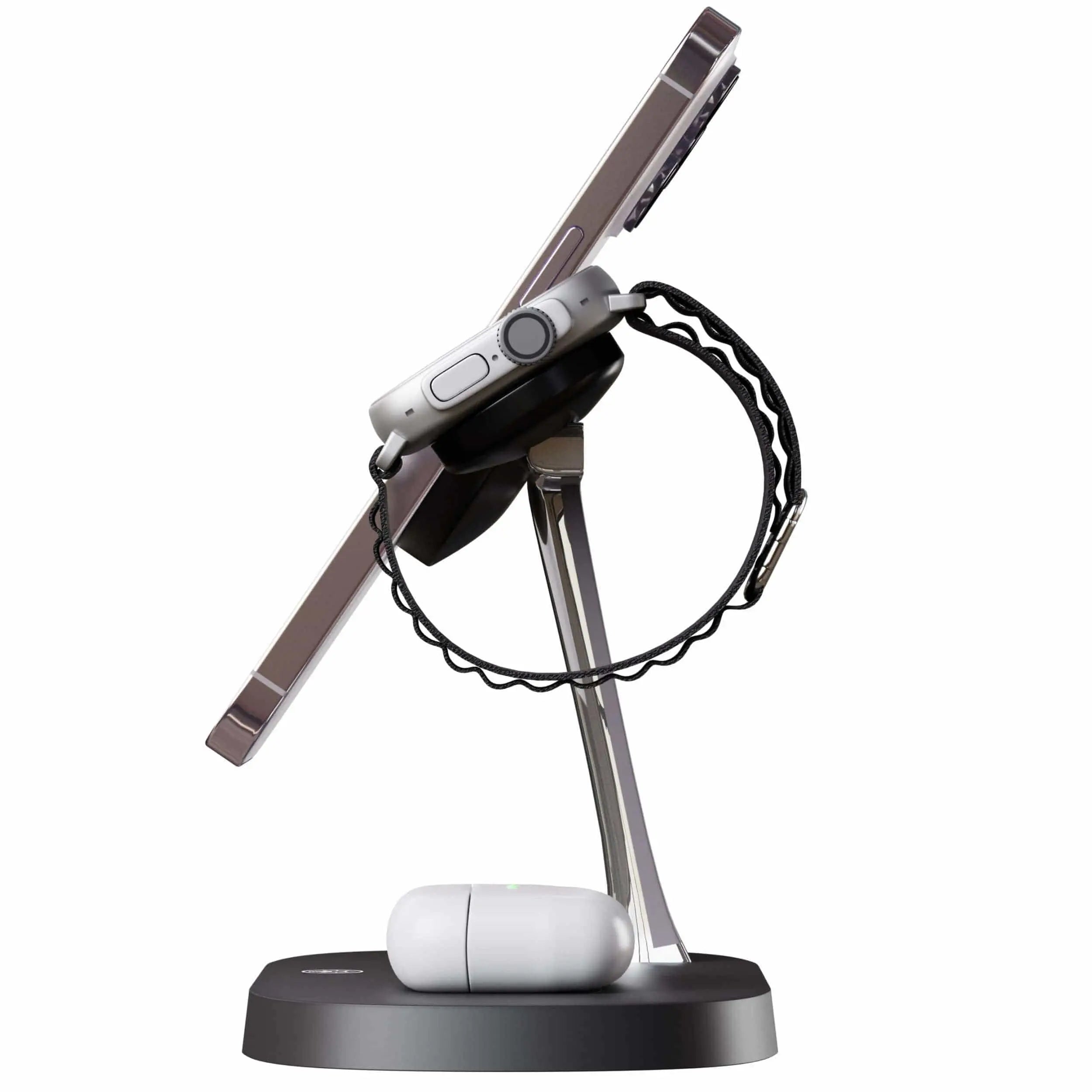 Wireless Charging Station with Magnetic Stand