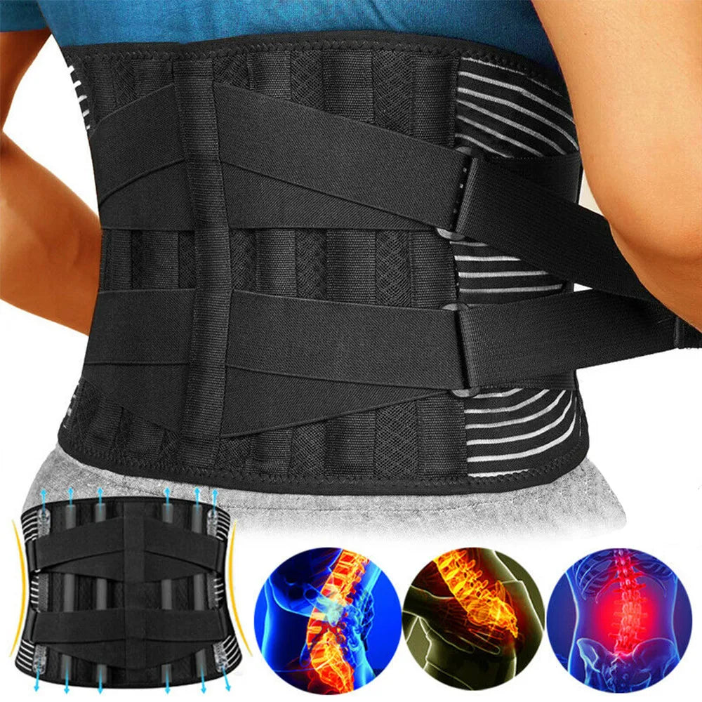 360° Lumbar Back Support Belt Brace 2