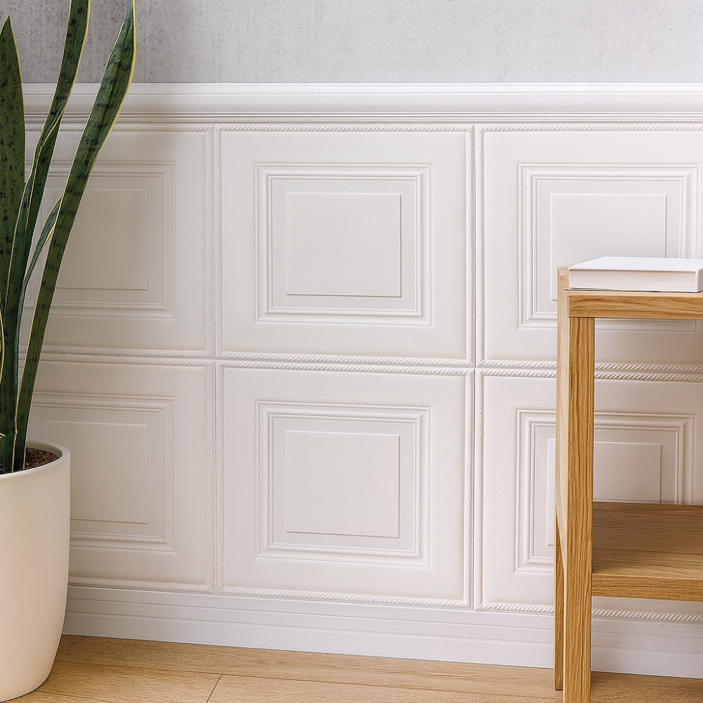 3D Wall Panels XPE Foam Self Adhesive Soundproof Decor Tiles