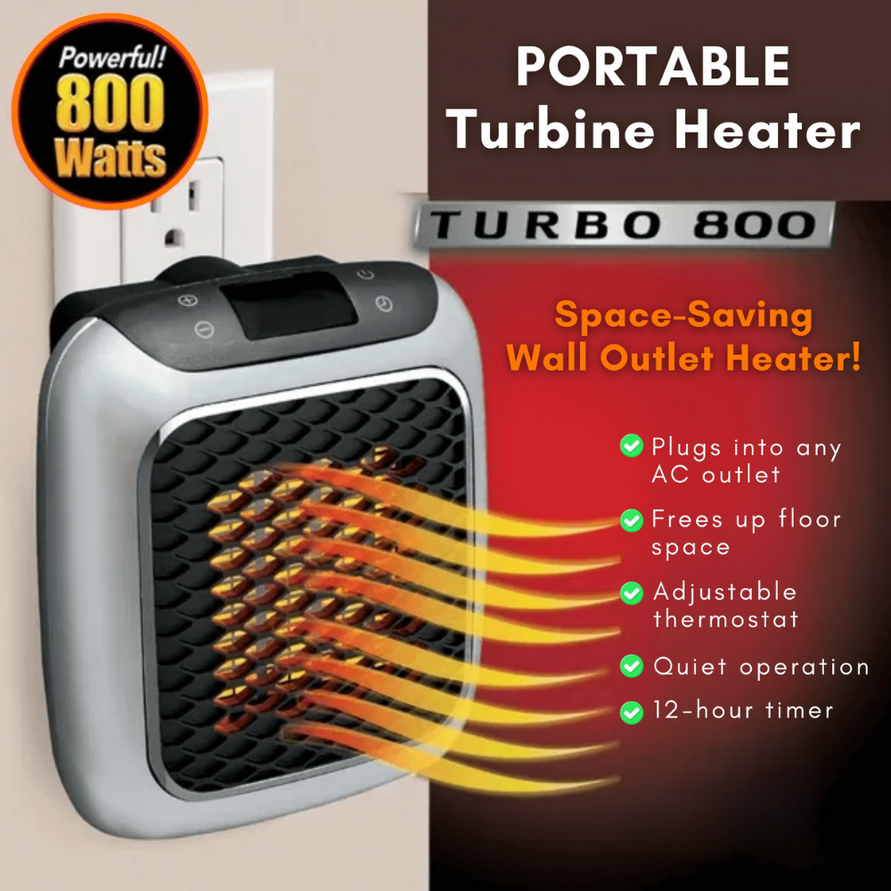 Space Heater Portable Ceramic Wall Mounted Electric Heater
