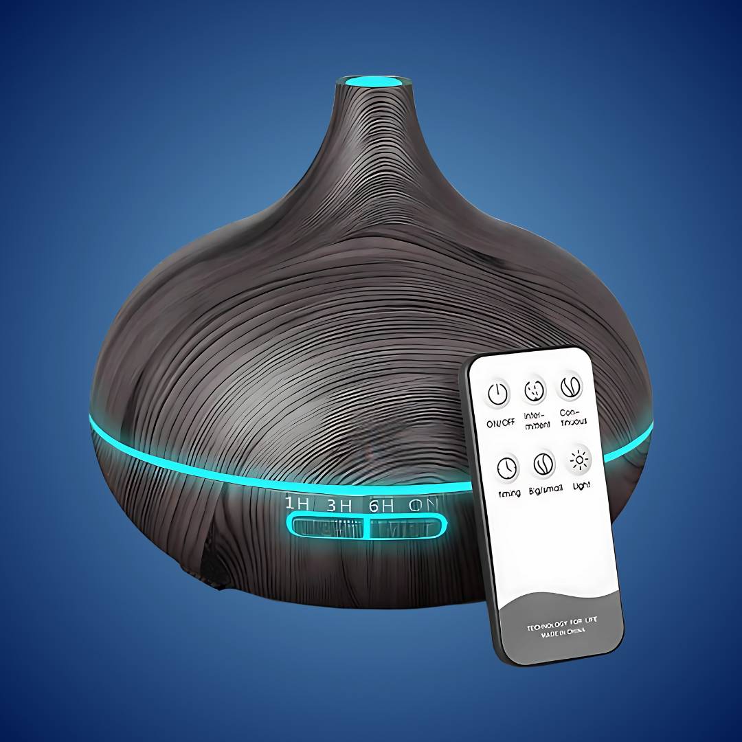 Aroma Diffuser Wood Grain Humidifier for Home