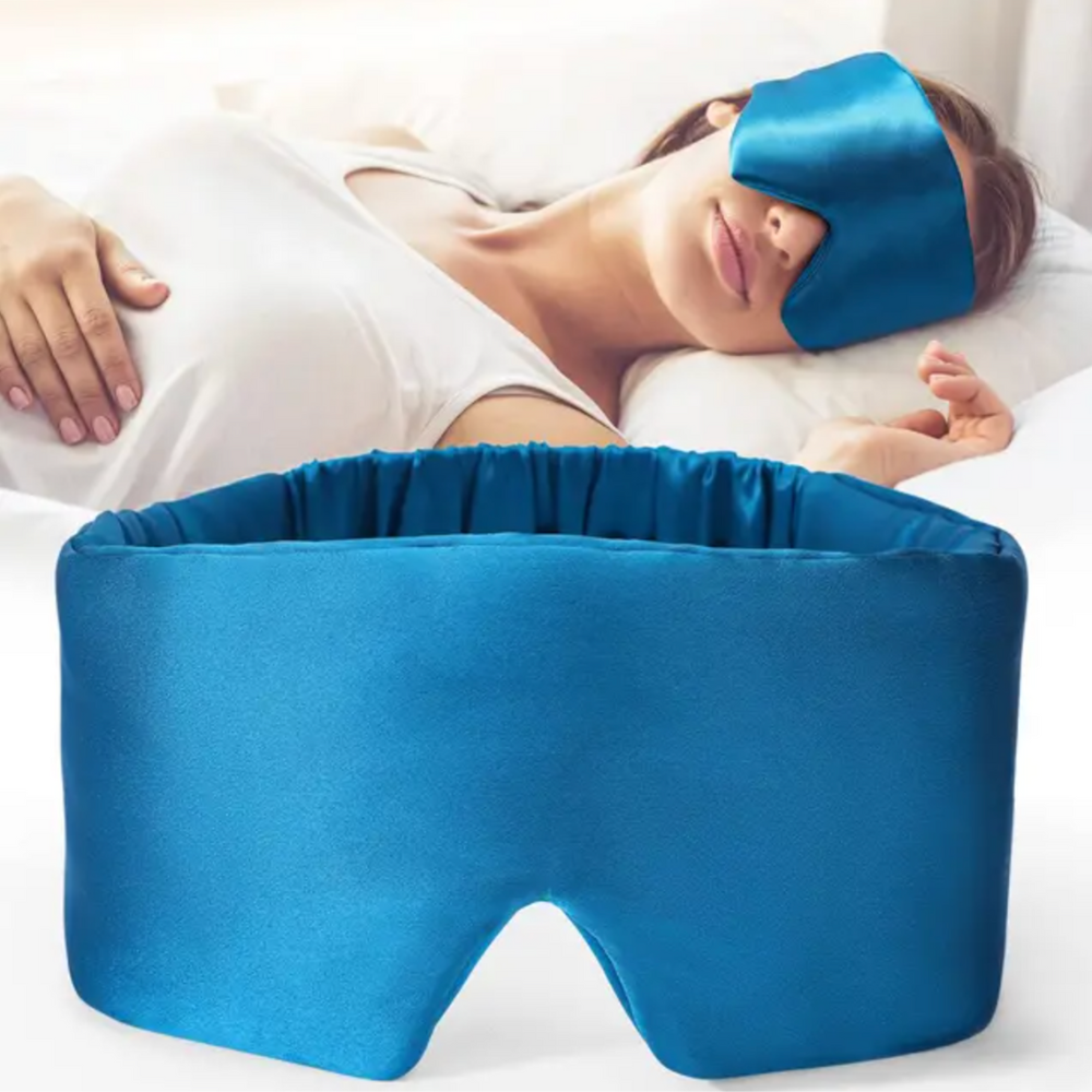 Sleep Mask Light Blocking Silk Eye Cover