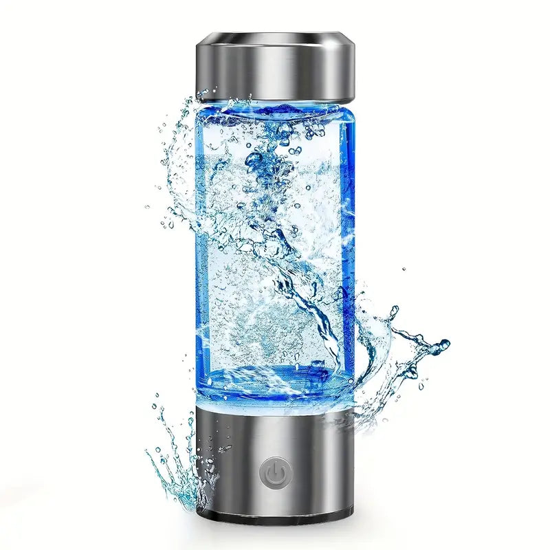 Wasserflasche mit Wasserstoff | Tragbare, wiederaufladbare, BPA-freie alkalische Wasserflasche