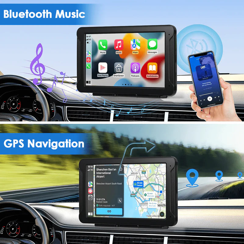 Car Stereo Touchscreen Apple Android Display System
