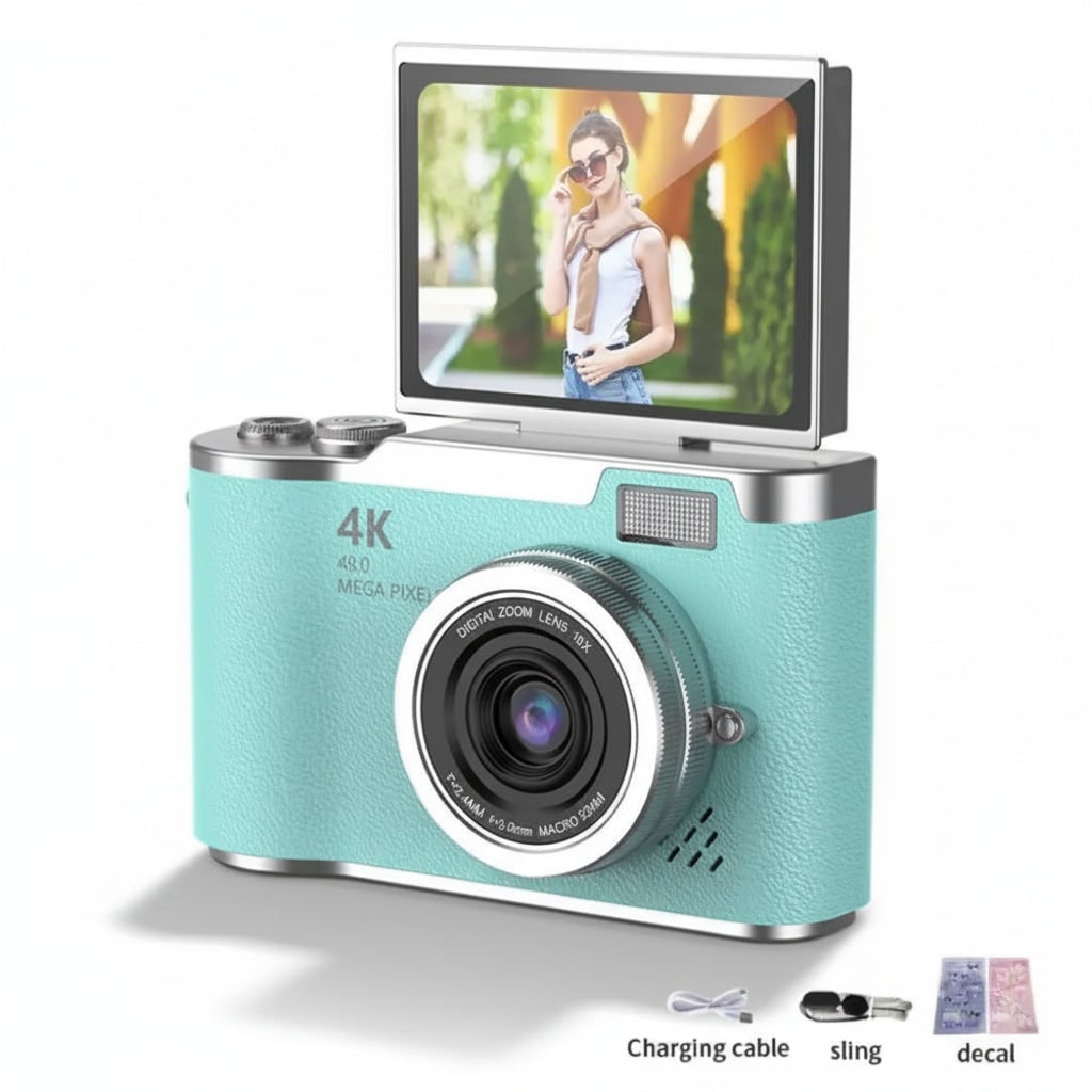 4k Camera Photo Video Camera Flip Screen Digital Device - Image 10