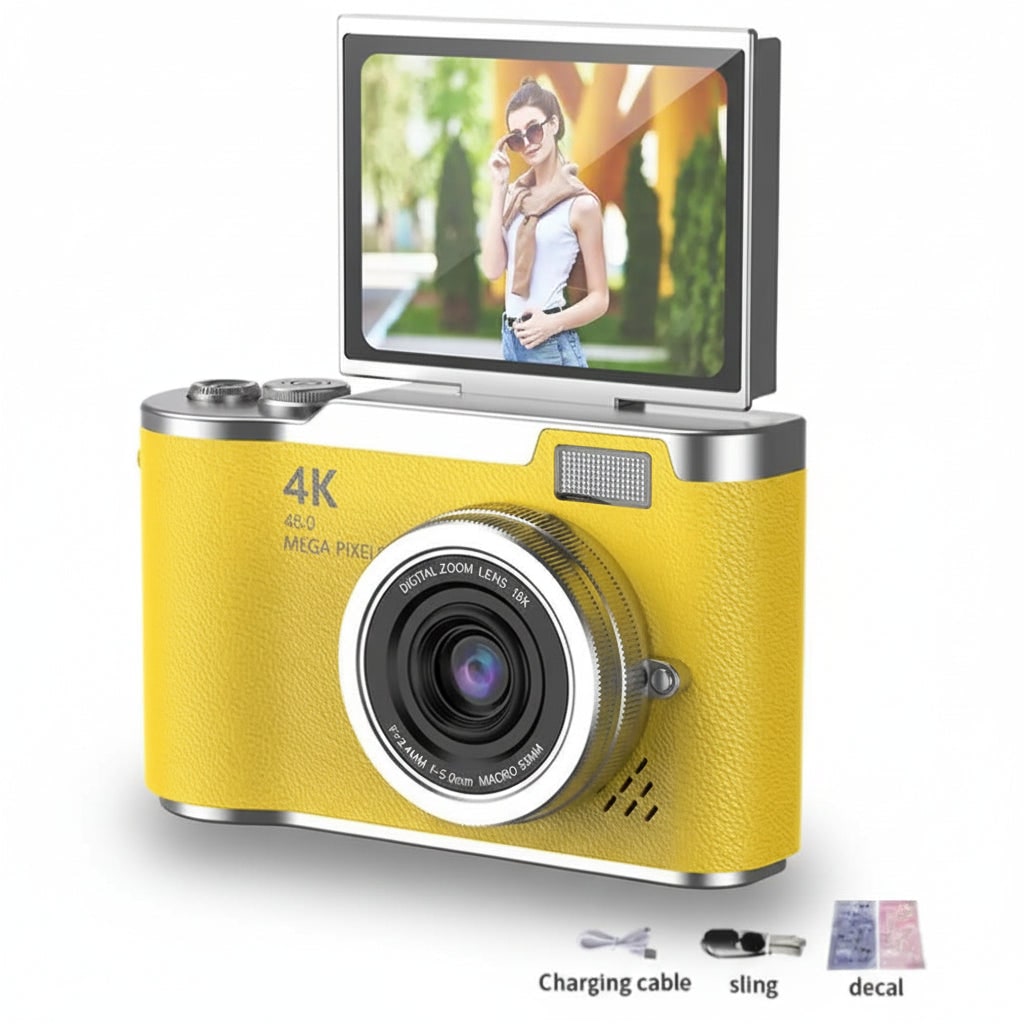 4k Camera Photo Video Camera Flip Screen Digital Device - Image 12