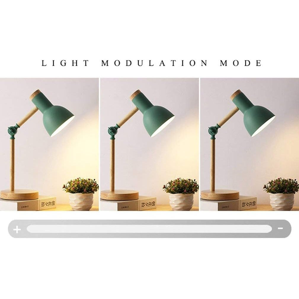 Wooden Adjustable Table Lamp | Nordic Lighting