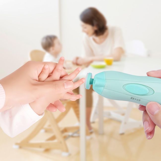 Baby Nail File Electric Safe Trimmer Tool
