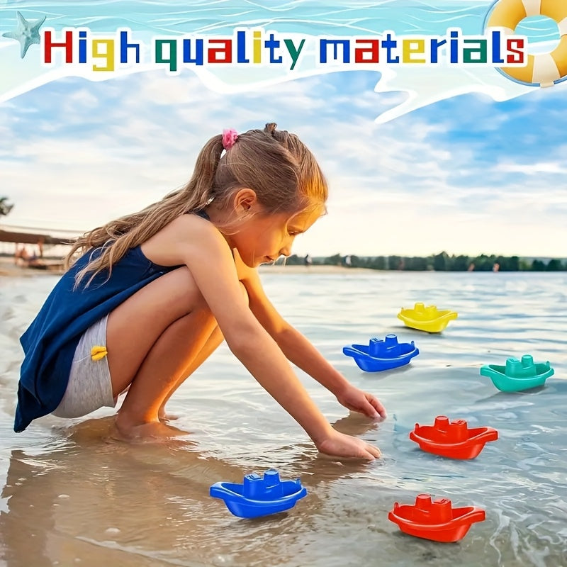 Plastic Bath Toy Boats for Toddlers