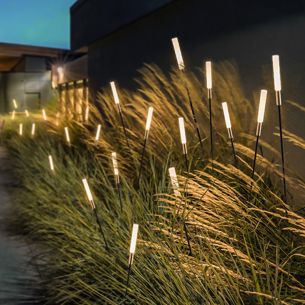 Solar Reed Lights | Waterproof LED Garden Decor