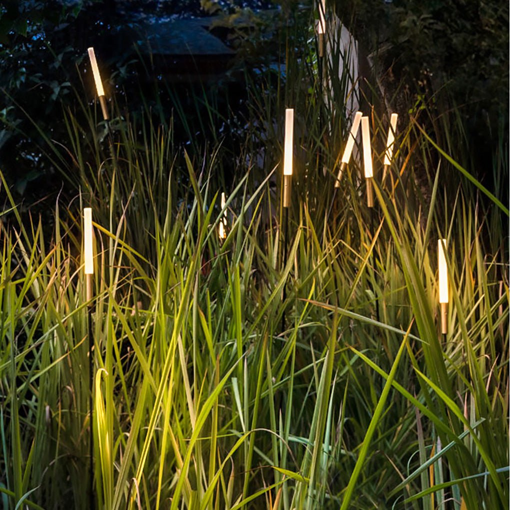 Solar Reed Lights | Waterproof LED Garden Decor