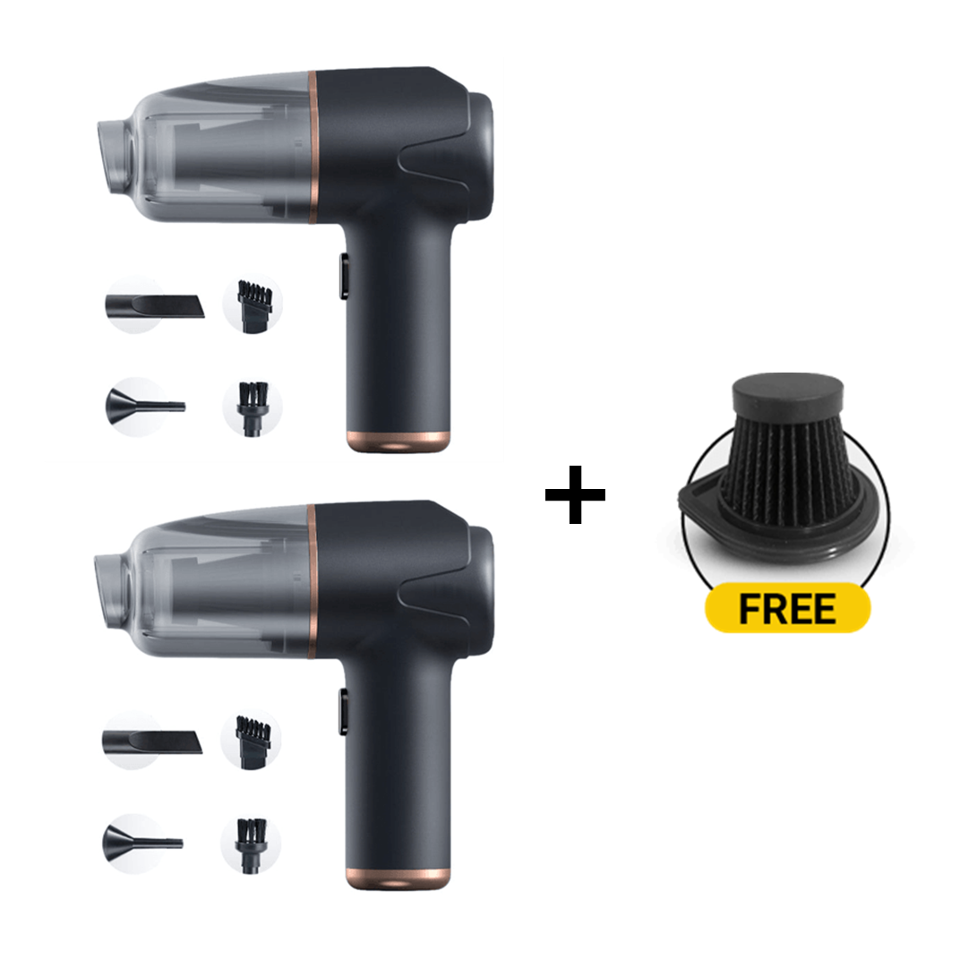 Bezdrátový vysavač s foukačem a tryskami