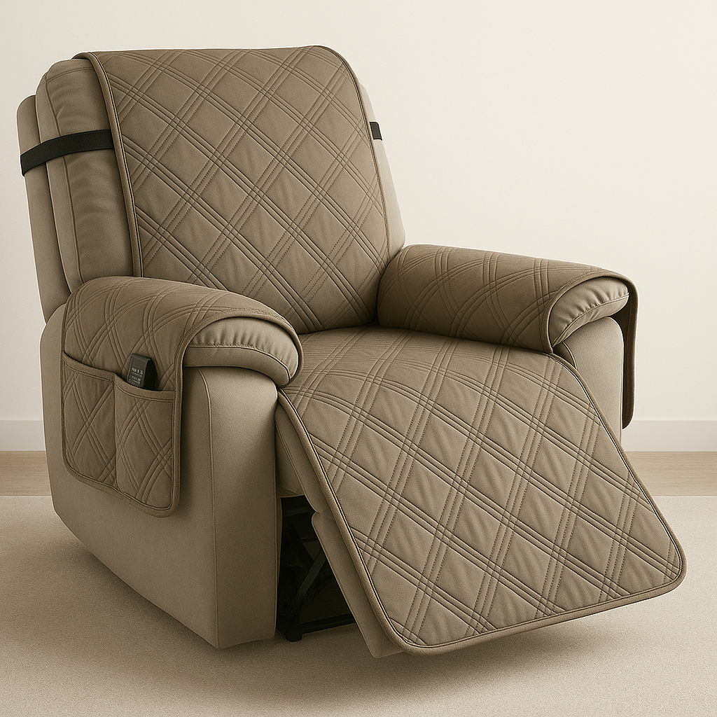 Recliner Cover Quilted Waterproof Armchair Protector