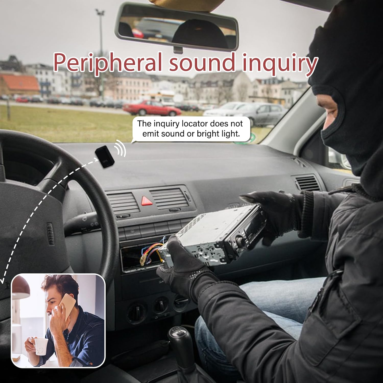 Localizzatore GPS Mini Magnetico per Auto