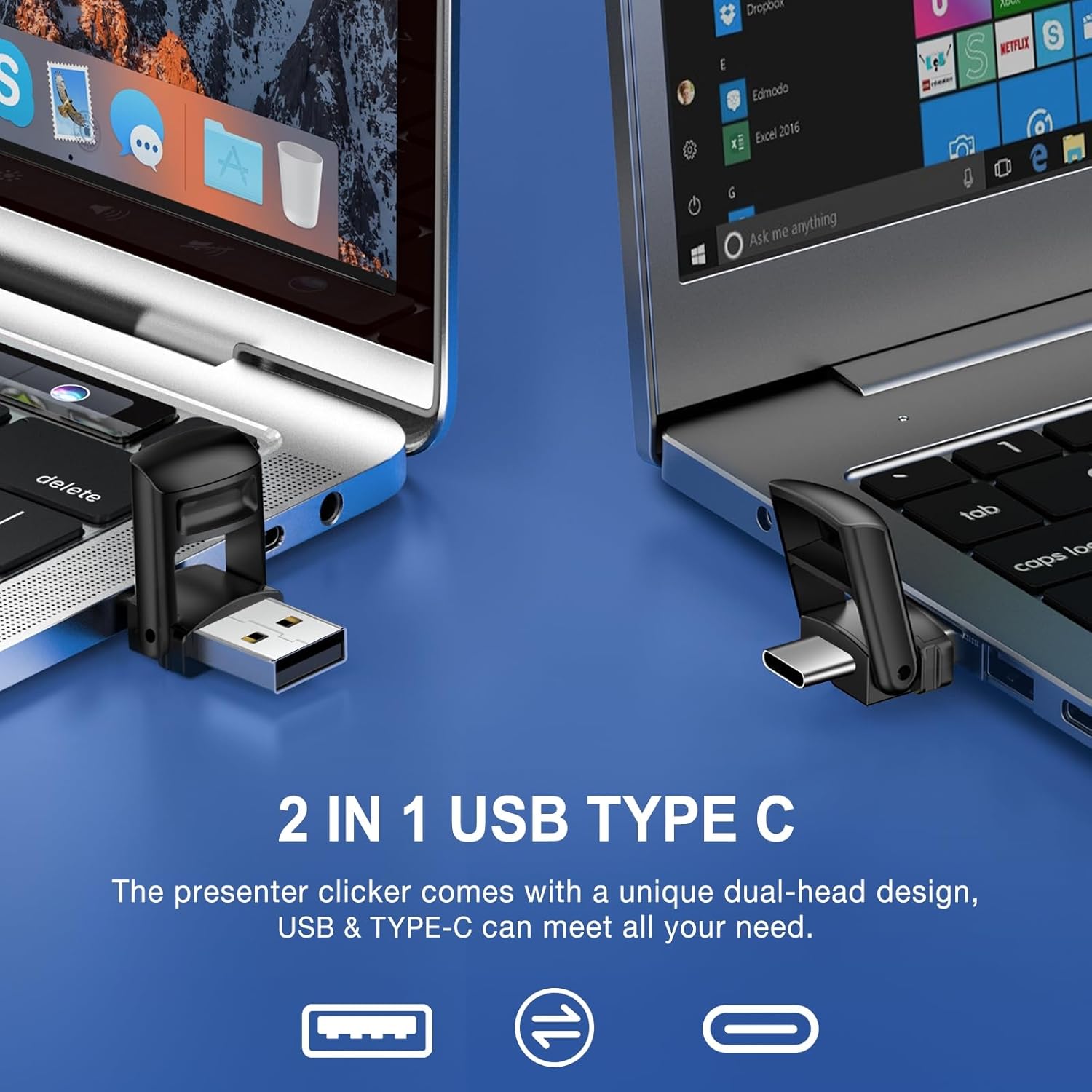 Presentation Remote Wireless USB Laser Clicker