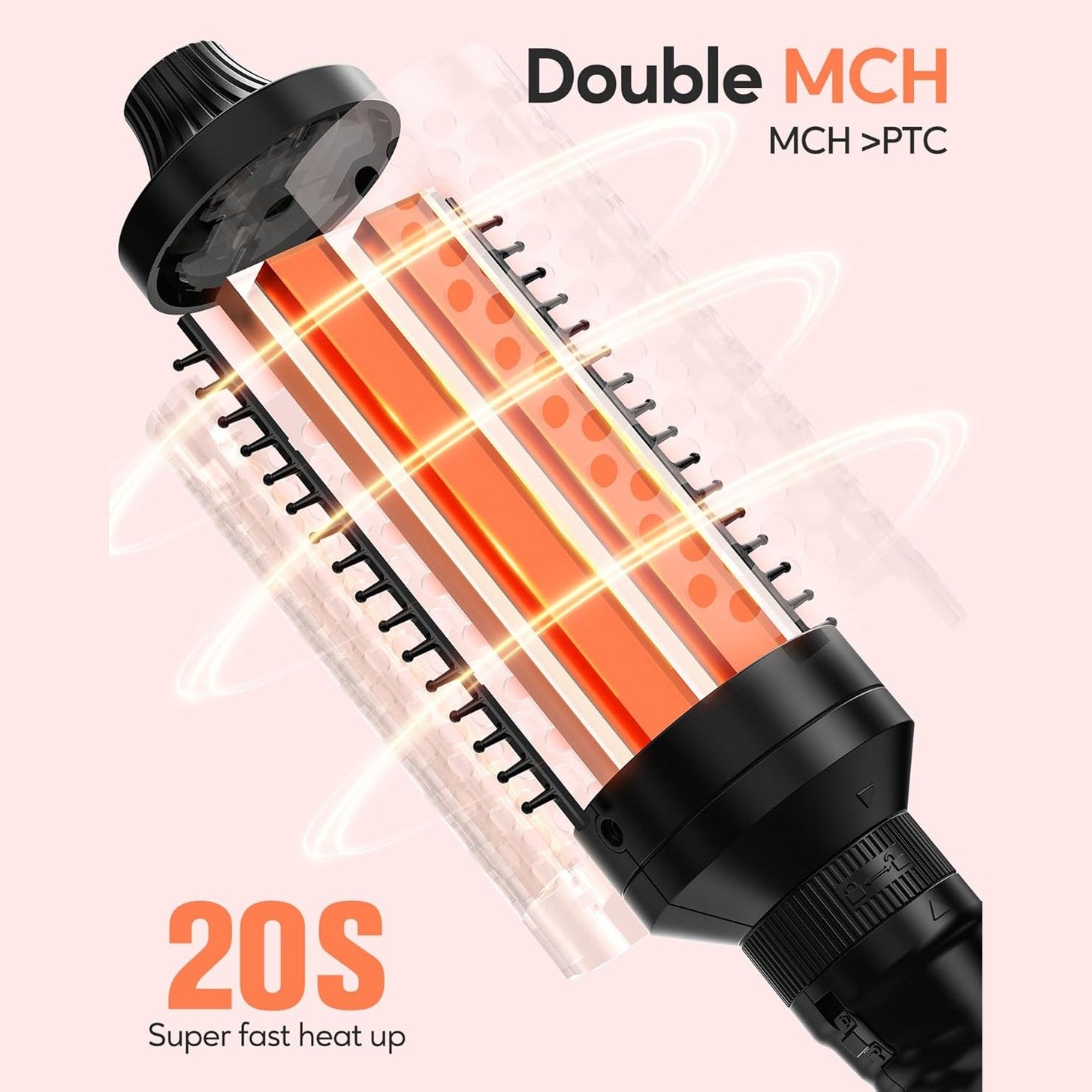 Lockenstab | 3-in-1 Ionic Stylinggerät für Zuhause