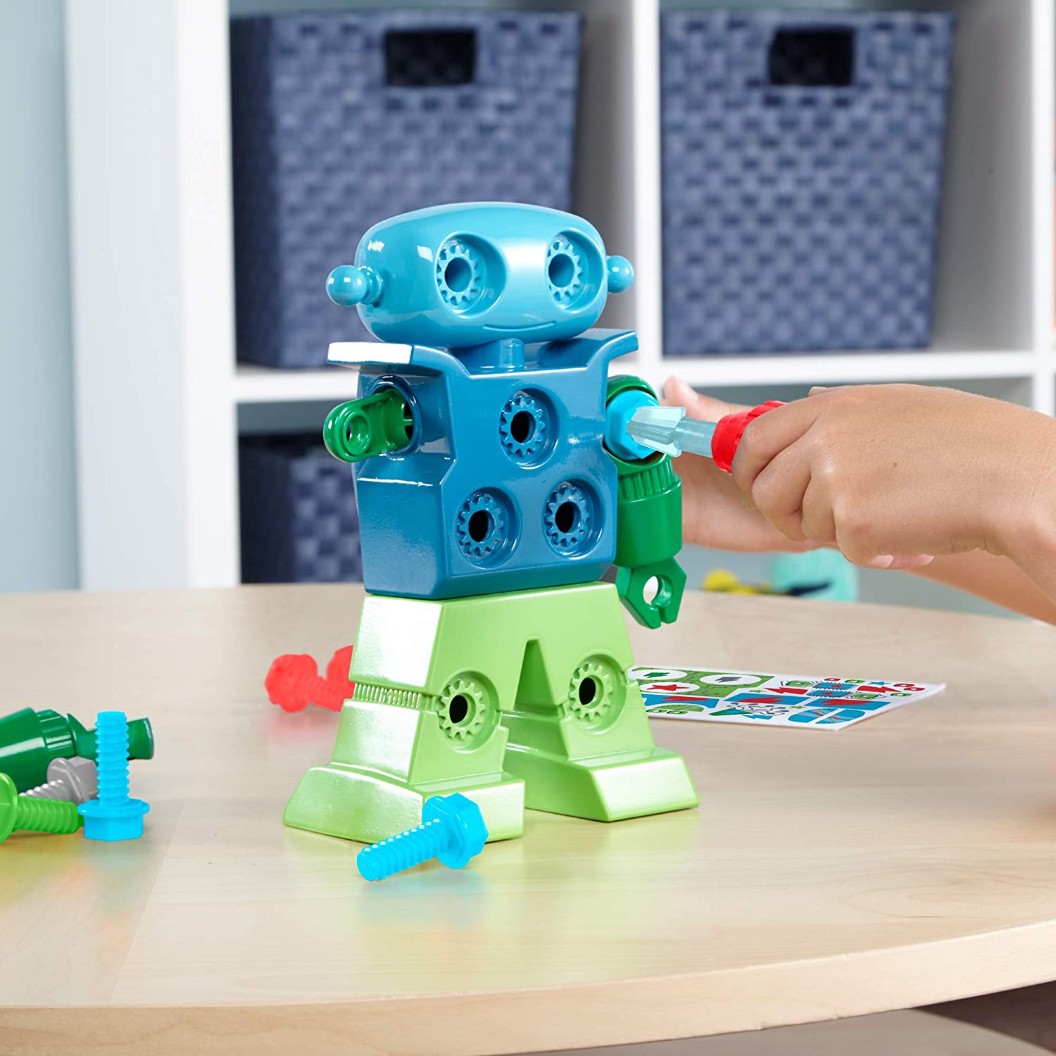 Building Toy Robot for Kids Engineering Play