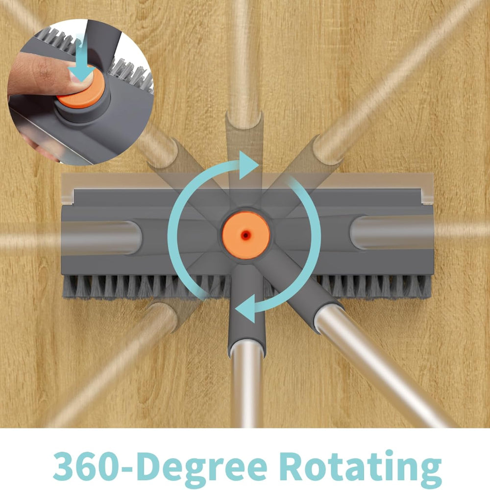 Floor Scrub Brush Heavy Duty Bristle Bathroom Cleaner 2