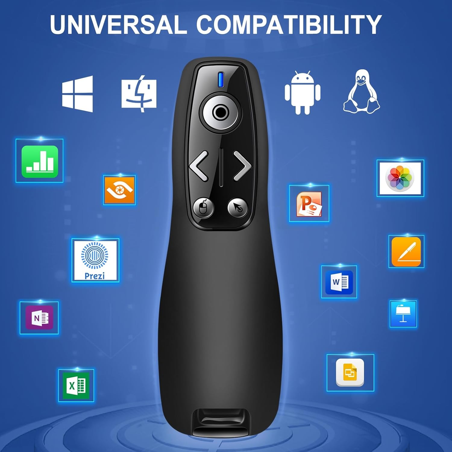 Presentation Remote Wireless USB Laser Clicker