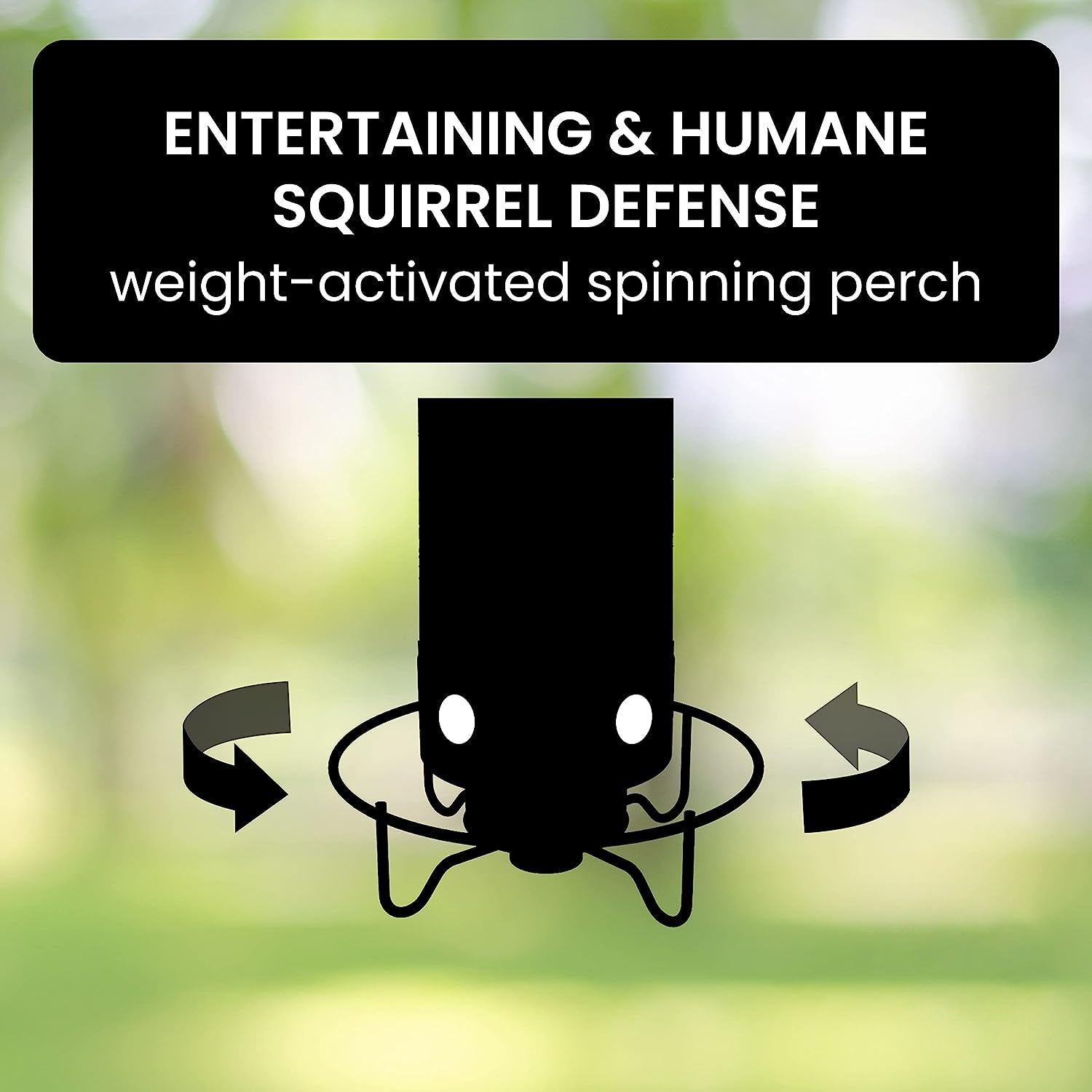 Bird Feeder Hanging Metal Squirrel Proof Tube