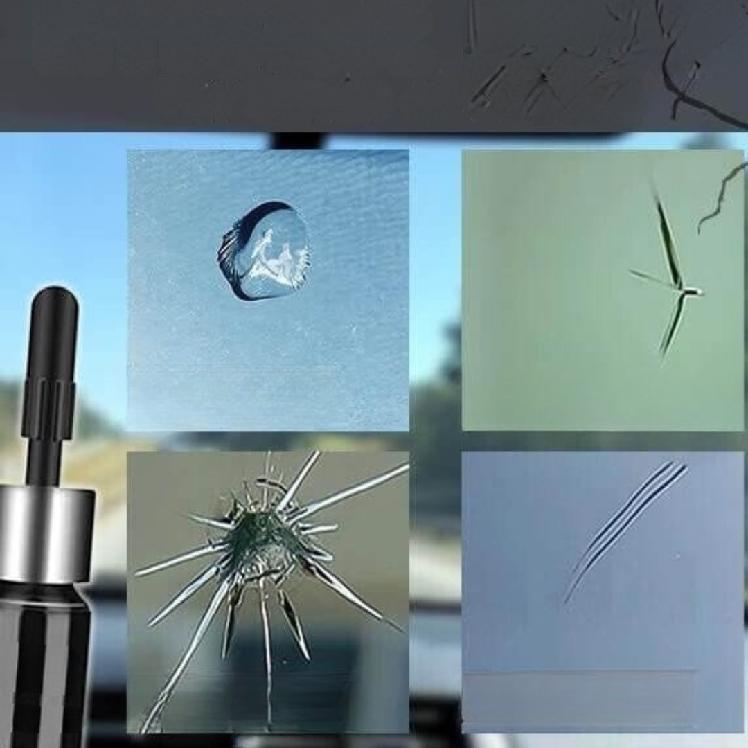 Kit di riparazione per crepe nel parabrezza