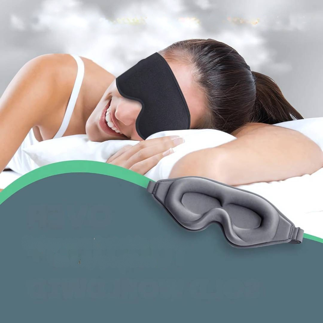Sleep Mask 3D Eye Cover for Light Blocking