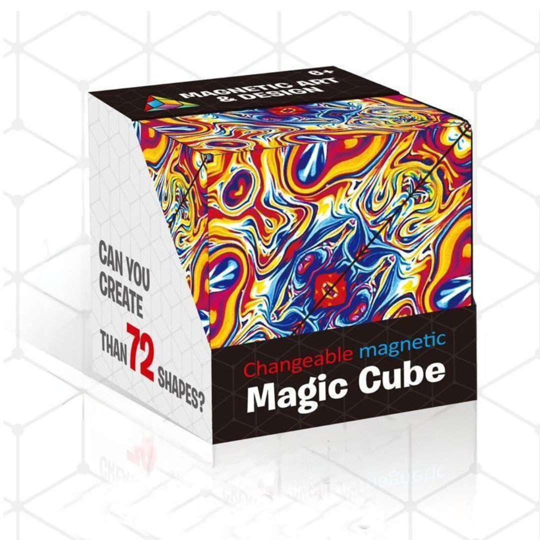 Magnetic Puzzle Cube Toy for Kids