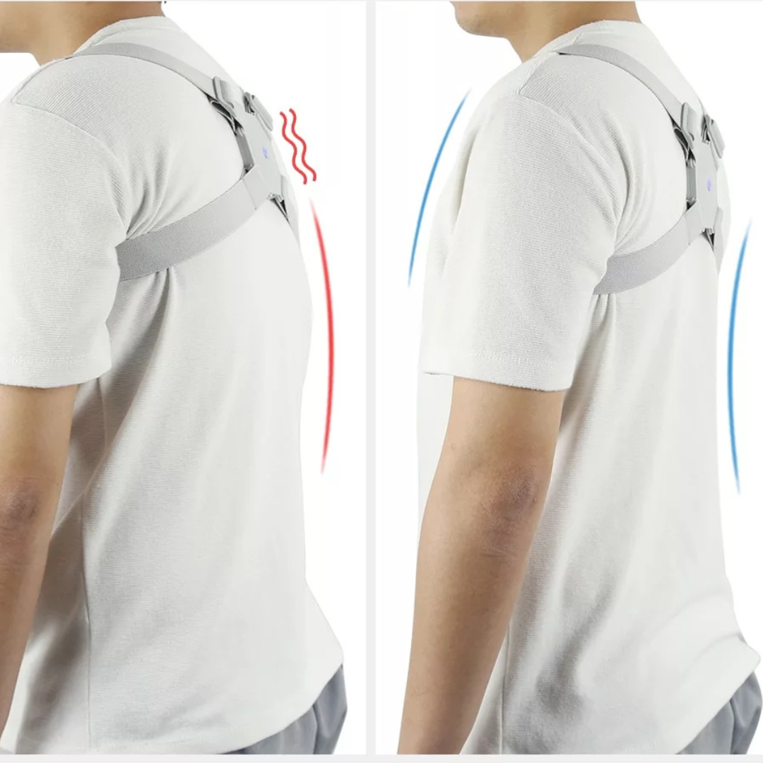 Posture Brace with Smart Back Support Sensor