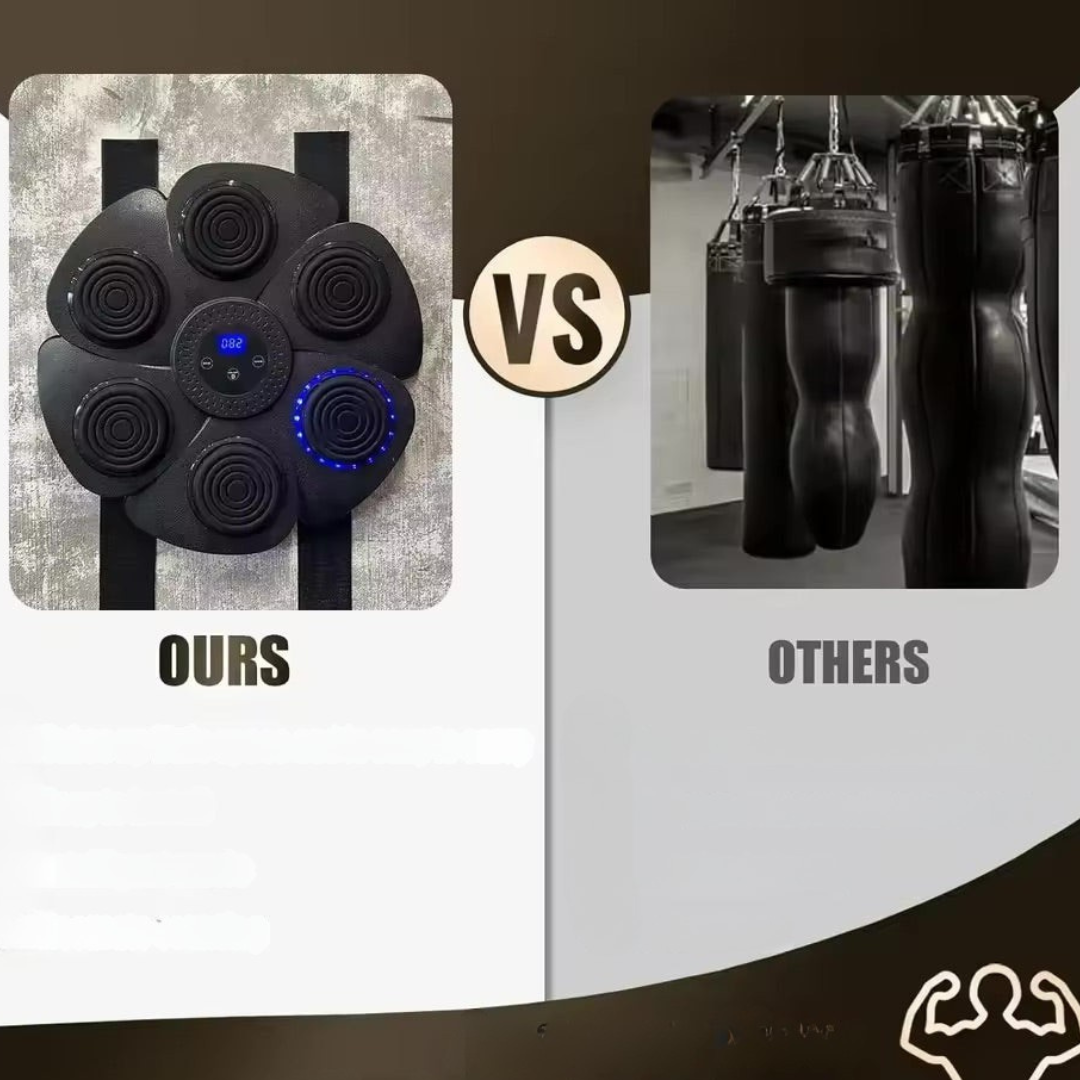 Home Boxing Wall Trainer with Bluetooth Music