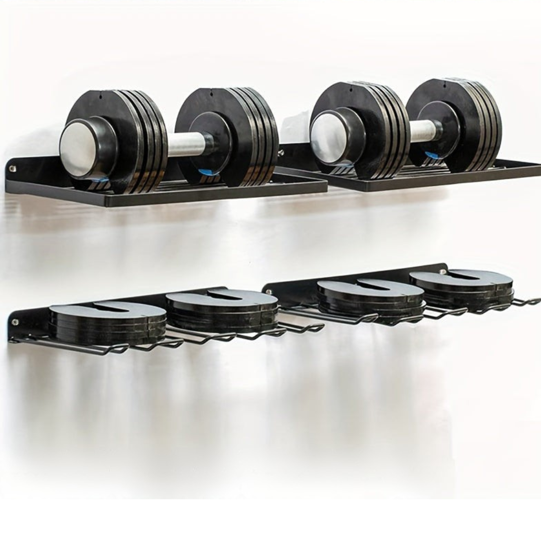 Wall Mounted Metal Tool Storage Shelf