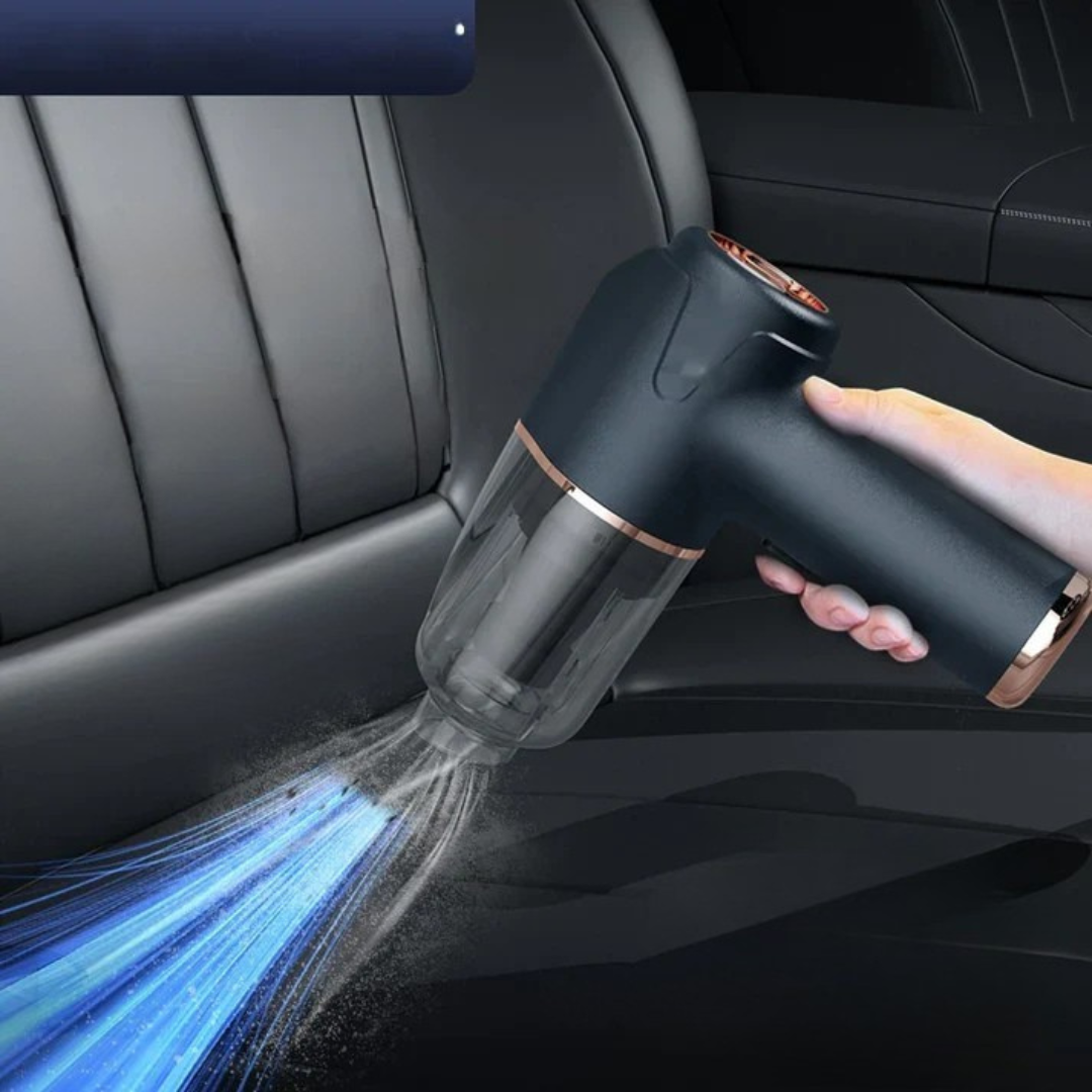 Bezdrátový vysavač s foukačem a tryskami